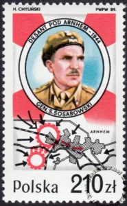 45 rocznica desantu pod Arnheim znaczek numer 3075