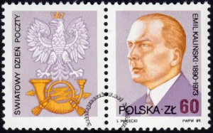 Światowy Dzień Poczty znaczek numer 3076+pw