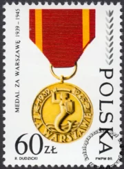 Odznaczenia bojowe Ludowego Wojska Polskiego znaczek numer 3078