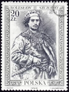 Poczet królów i książąt polskich znaczek nr 3079