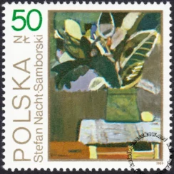 Kwiaty w malarstwie polskim znaczek numer 3092