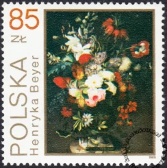 Kwiaty w malarstwie polskim znaczek numer 3094