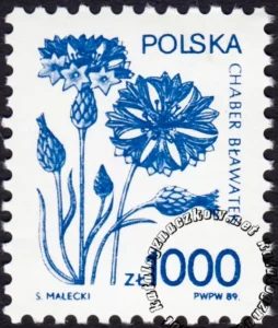 Rośliny lecznicze znaczek numer 3098