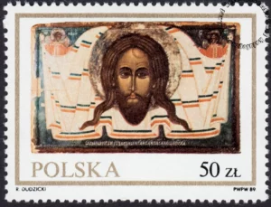 Ikony ze zbiorów Muzeum w Łańcucie znaczek numer 3099