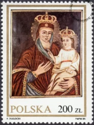 Ikony ze zbiorów Muzeum w Łańcucie znaczek numer 3103