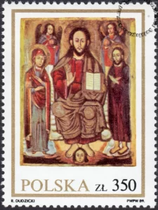 Ikony ze zbiorów Muzeum w Łańcucie znaczek numer 3104