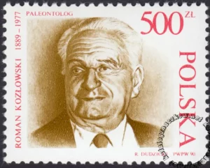 Roman Kozłowski - paleozoolog i paleontolog znaczek numer 3116