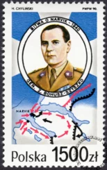 50 rocznica bitwy o Narvik znaczek numer 3119