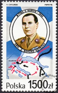 50 rocznica bitwy o Narvik znaczek numer 3119