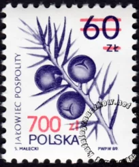 Rośliny lecznicze - wydanie przedrukowe znaczek numer 3121