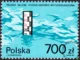Polska Służba Hydrologiczno-Meteorologiczna znaczek numer 3128