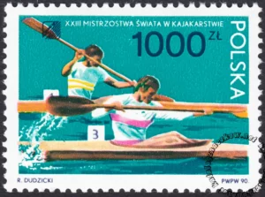 XXIII Mistrzostwa Świata w kajakarstwie znaczek numer 3132