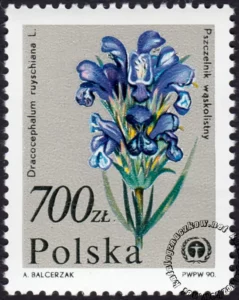 Rośliny ginące w Polsce znaczek numer 3135