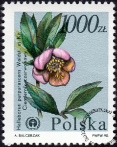 Rośliny ginące w Polsce znaczek numer 3137