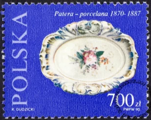 200 lat Zakładów porcelany w Ćmielowie znaczek numer 3140