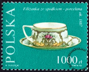 200 lat Zakładów porcelany w Ćmielowie znaczek numer 3143