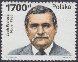 Lech Wałęsa - laureat Pokojowej Nagrody Nobla w 1983 roku - 3152