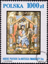 Arcydzieła ze zbiorów Muzeum Narodowego w Krakowie znaczek numer 3160