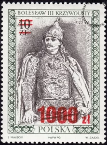 Poczet królów i książąt polskich znaczek nr 3167