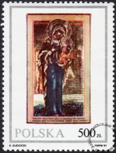 Ikony ze zbiorów Muzeum Ziemi Lubuskiej znaczek numer 3171