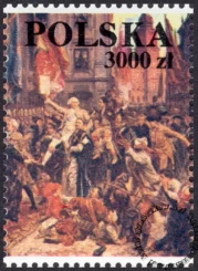 200 rocznica Konstytucji 3 Maja znaczek numer 3182
