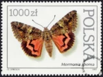 Motyle z kolekcji Instytutu Zoologii PAN w Warszawie znaczek numer 3196