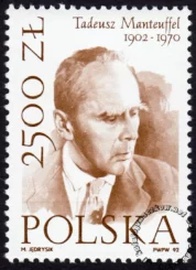 90 rocznica urodzin Tadeusza Manteuffela znaczek numer 3223