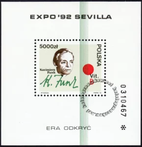 Światowa Wystawa EXPO92 w Sevilli blok numer 102