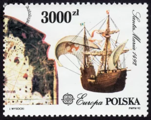 500-lecie odkrycia Ameryki znaczek numer 3230