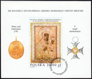 200 rocznica ustanowienia Orderu Wojennego Virtuti Militari blok numer 103