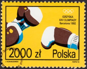 XXV Igrzyska Olimpijskie w Barcelonie znaczek numer 3241