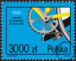 XXV Igrzyska Olimpijskie w Barcelonie znaczek numer 3243