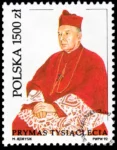 Prymas Tysiąclecia ks. kardynał Stefan Wyszyński, Światowy Dzień Młodzieży znaczek numer 3247