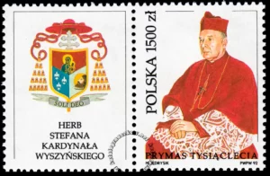 Prymas Tysiąclecia ks. kardynał Stefan Wyszyński, Światowy Dzień Młodzieży znaczek numer 3247+pw