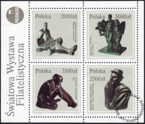 Rzeźba polska ze zbiorów Muzeum Narodowego w Warszawie blok numer 105