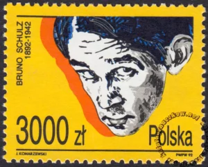 100 rocznica urodzin Bruno Schulza znaczek numer 3252