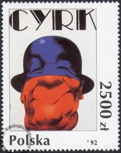 Plakat polski znaczek numer 3259