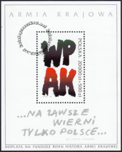 Rok historii Armii Krajowej blok numer 106