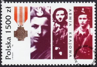 Rok historii Armii Krajowej znaczek numer 3265