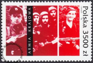 Rok historii Armii Krajowej znaczek numer 3266