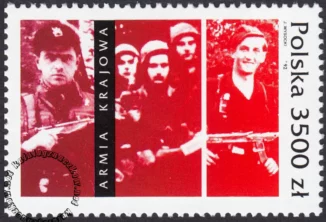 Rok historii Armii Krajowej znaczek numer 3266