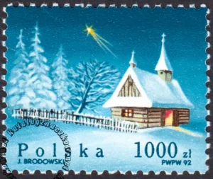 Boże Narodzenie znaczek numer 3268