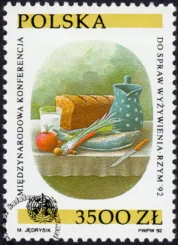 Międzynarodowa Konferencja Organizacji do spraw Wyżywienia - FAO w Rzymie znaczek numer 3270