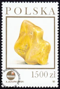 Szlak bursztynowy znaczek numer 3278