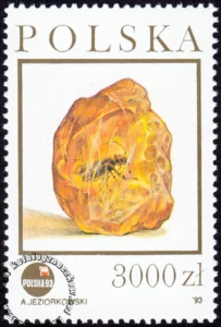 Szlak bursztynowy znaczek numer 3281