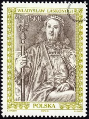 Poczet królów i książąt polskich znaczek nr 3286