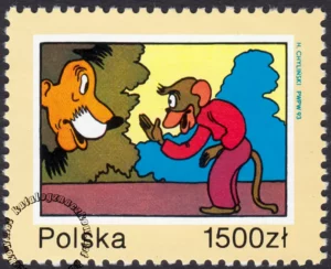 40 rocznica śmierci Kornela Makuszyńskiego znaczek numer 3304