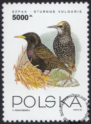 Ptaki ogrodów znaczek numer 3314