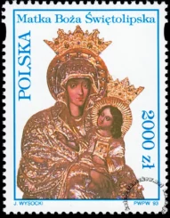 Sanktuaria Maryjne znaczek numer 3318