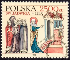 750 rocznica śmierci św. Jadwigi znaczek numer 3322
